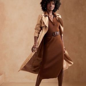 Banana Republic Johnny Collar midi dresses